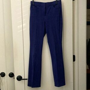 Isaac Mizrahi Live Royal Blue 24/7 Slight Flare